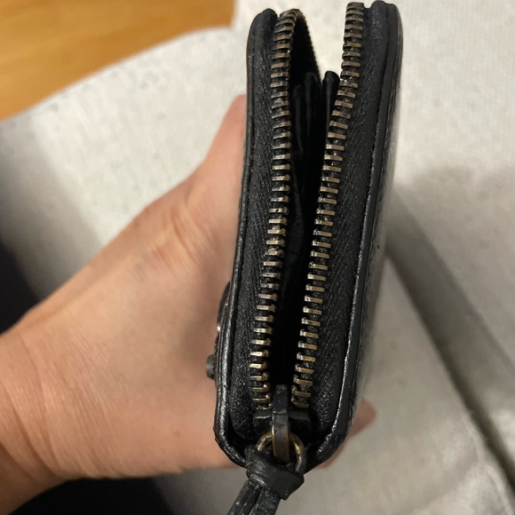 Balenciaga Black Leather Wallet - Picture 3 of 5